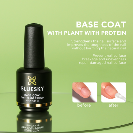 CLEAR │ Base Coat With Plant Protein