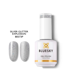 SILVER GLITTER EXPLOSION | Esmalte Profesional Gel Polish